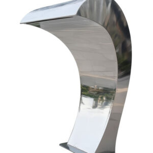 Cascada para piscina de acero inoxidable