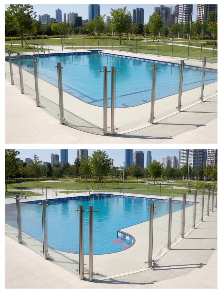 Encerramiento Piscina Vidrio y Acero Inoxidable - Imagen 5