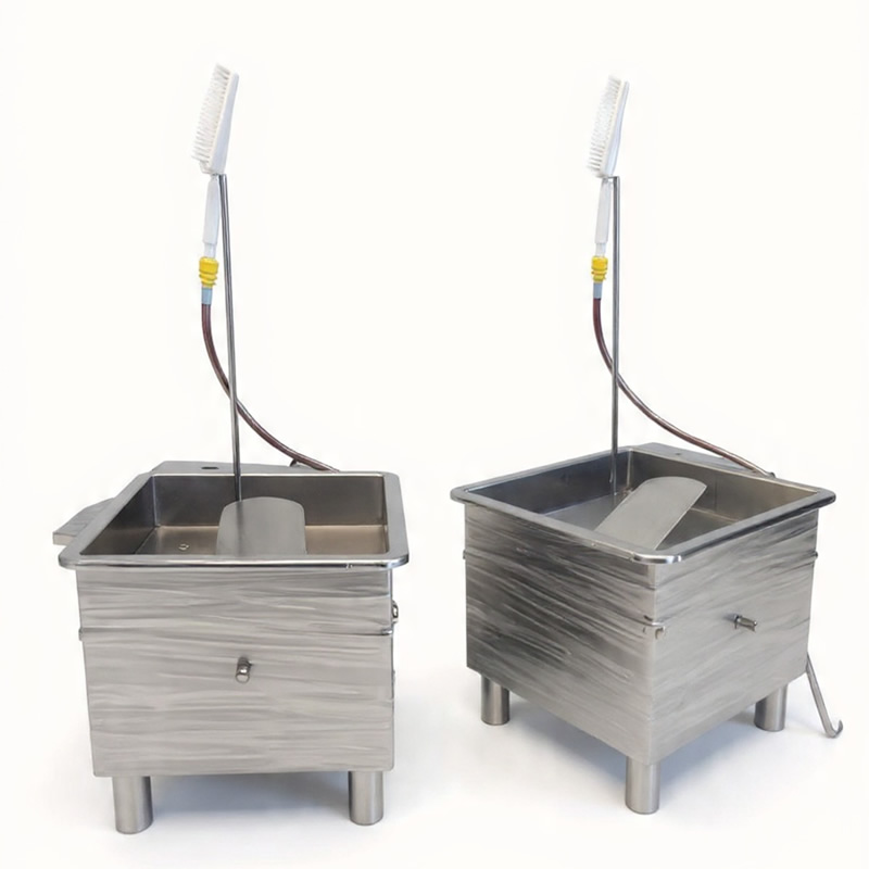 lava botas industrial en acero inoxidable 304 multiple