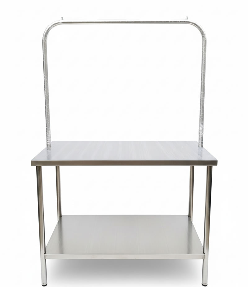 Mesa para carnicería en acero inoxidable