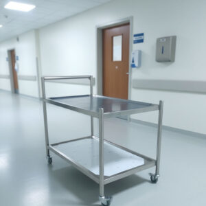 Mesa para restaurante y hospitalaria en acero inoxidable hospital