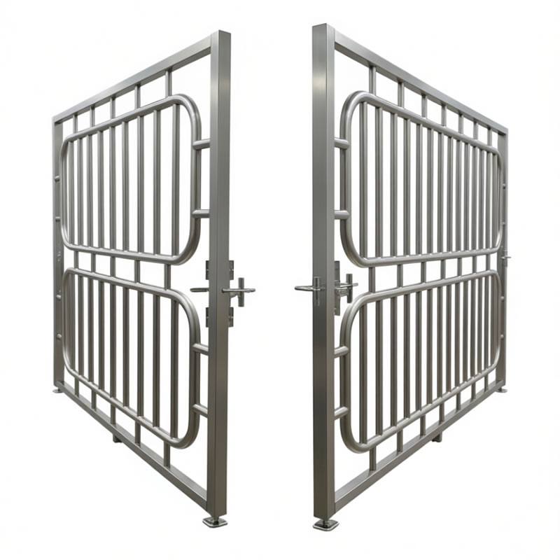 Reja acero inoxidable de encerramiento