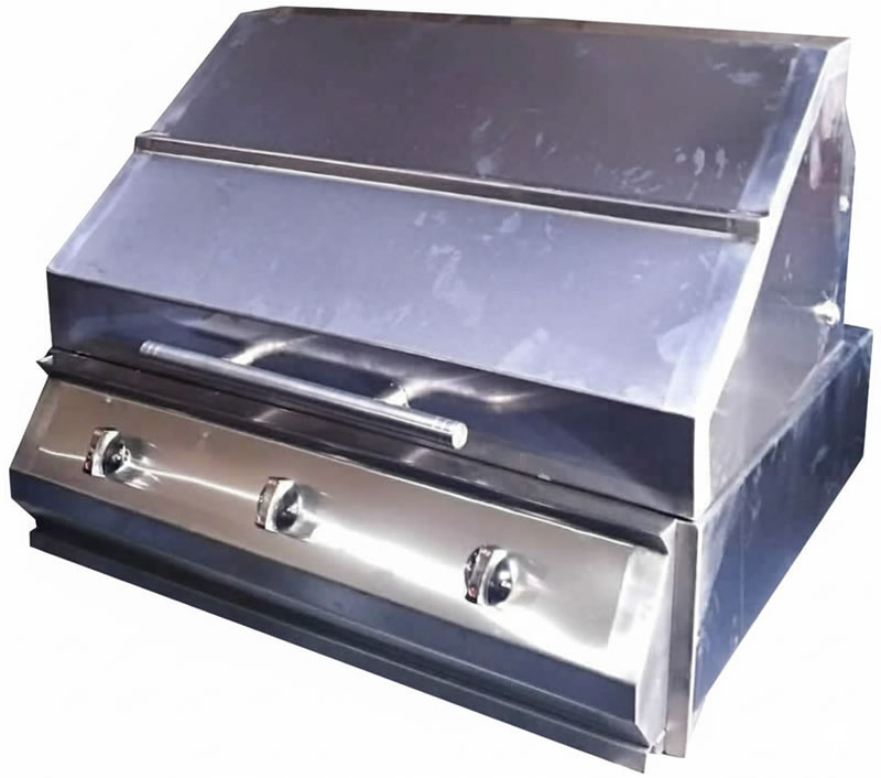 Barbacoa Acero Inoxidable con Termostato - Imagen 2