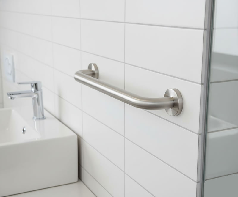 Barras de apoyo baños en acero inoxidable