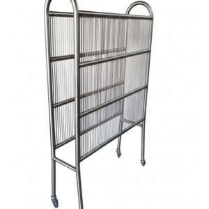 Platillero movible en acero inoxidable