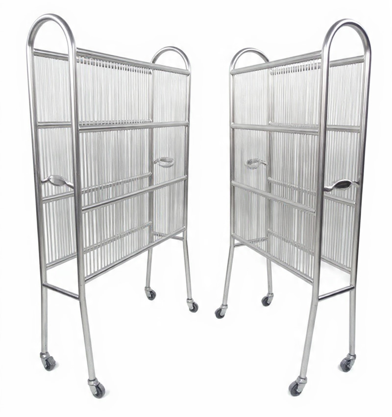 Platillero movible en acero inoxidable varios