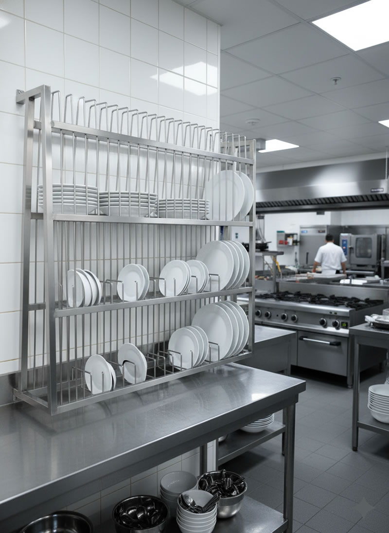 Platillero acero inoxidable 304 para restaurante cocina